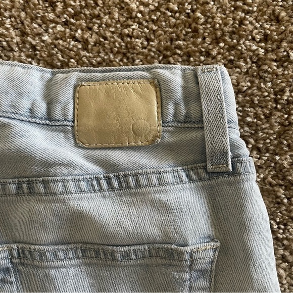 AG Adriano Goldschmied Ex Boyfriend Sloughy Slim Jeans Womens 25 R Ripped Skate - Picture 11 of 16